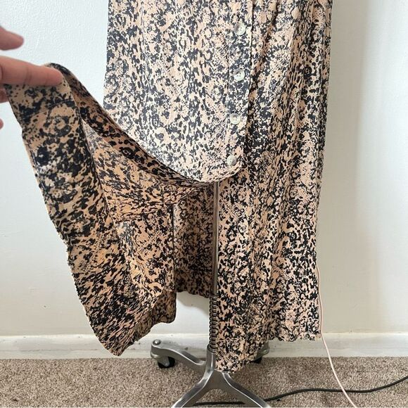 Free People String of Hearts printed Maxi dress size large NWOT - Picture 9 of 12